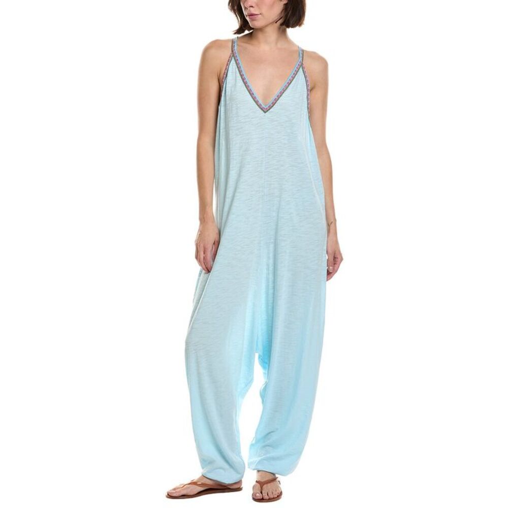 Pitusa Womens  Inca Jumpsuit, Blue